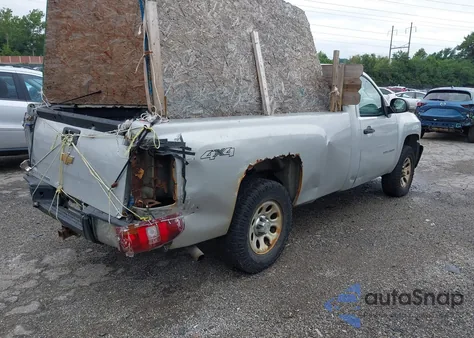 2011 Chevrolet Silverado 1500 Work Truck из США, поврежденный, VIN 1GCNKPEA1BZ227853